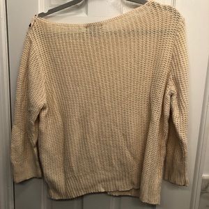 Ralph Lauren XL Cream Sweater